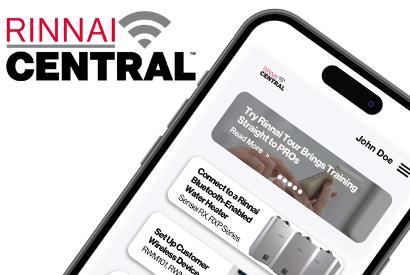 Rinnai Central mobil app